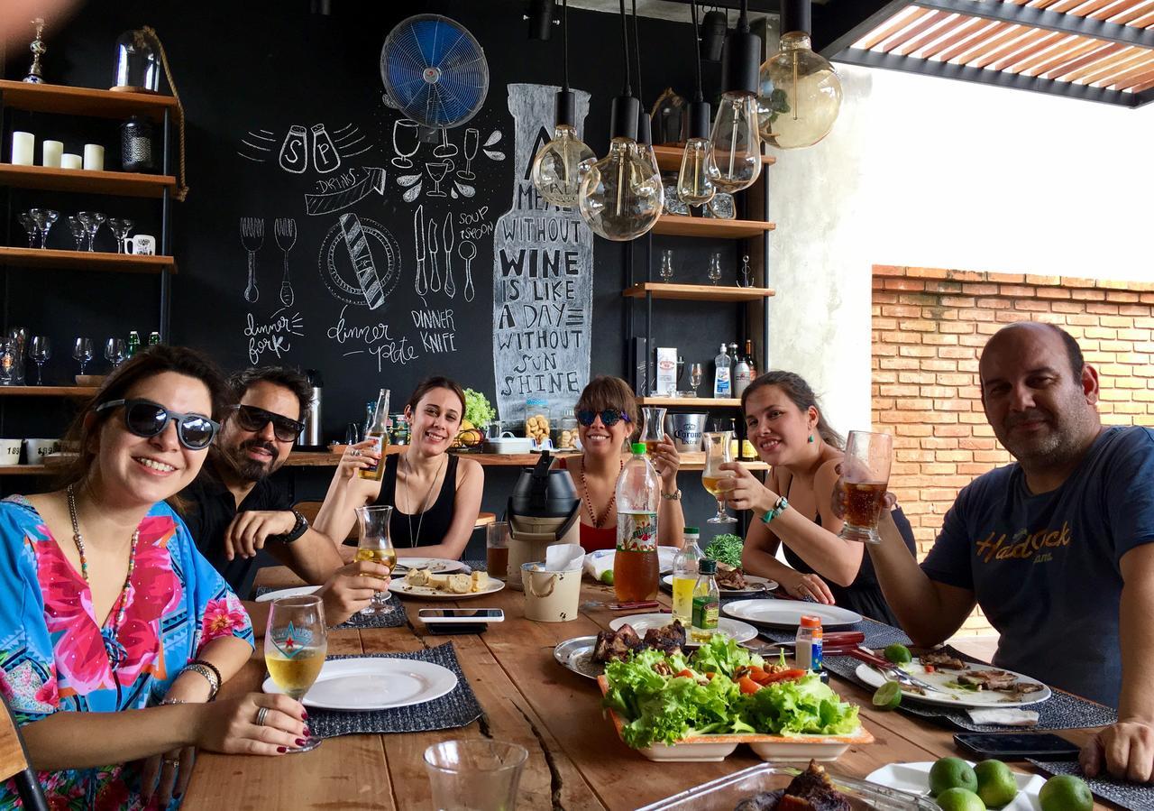 Casa Sucre Bed & Breakfast อะซุนซิออง ภายนอก รูปภาพ
